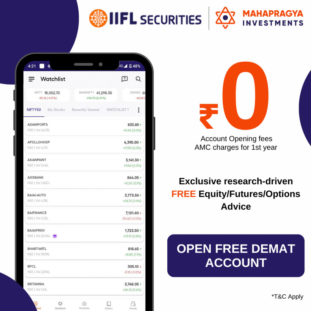 Open Free Demat Account